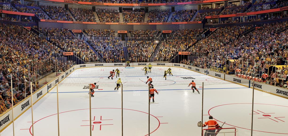 Bridgestone Arena - Section 110 Seat View
