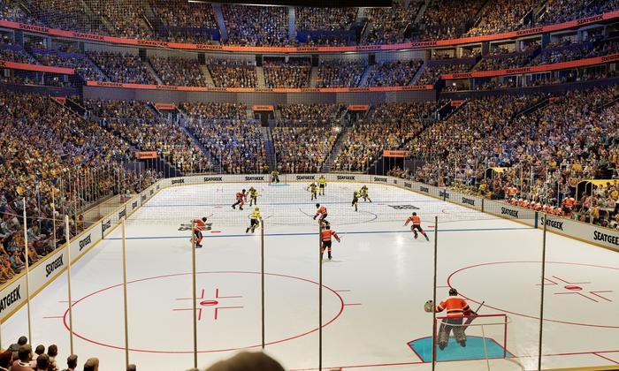 Bridgestone Arena - Section 110 Seat View