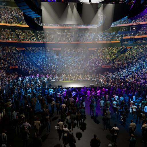Bridgestone Arena - Section 110 Seat View