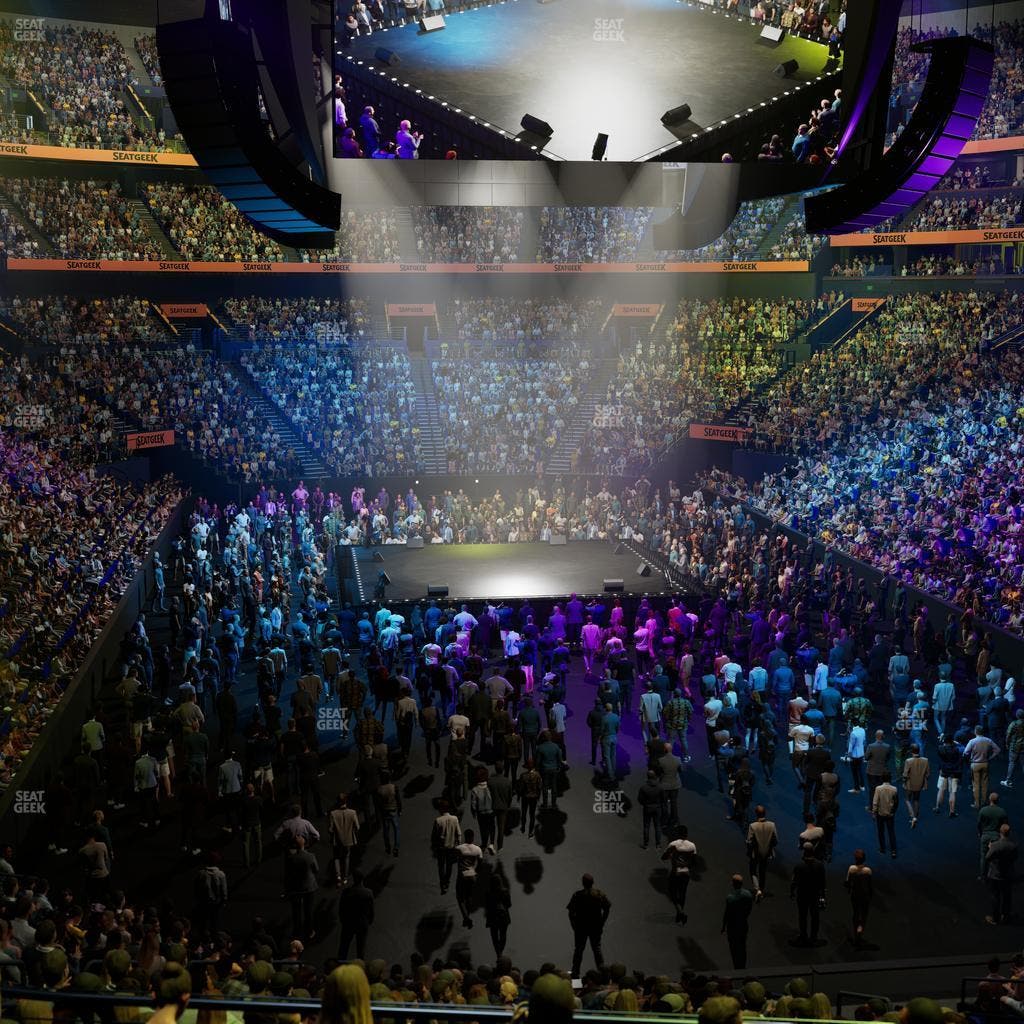 Bridgestone Arena - Section 110 Seat View