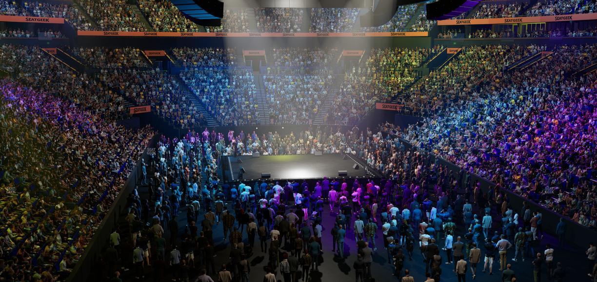 Bridgestone Arena - Section 110 Seat View