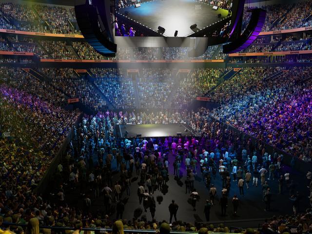 Bridgestone Arena - Section 110 Seat View