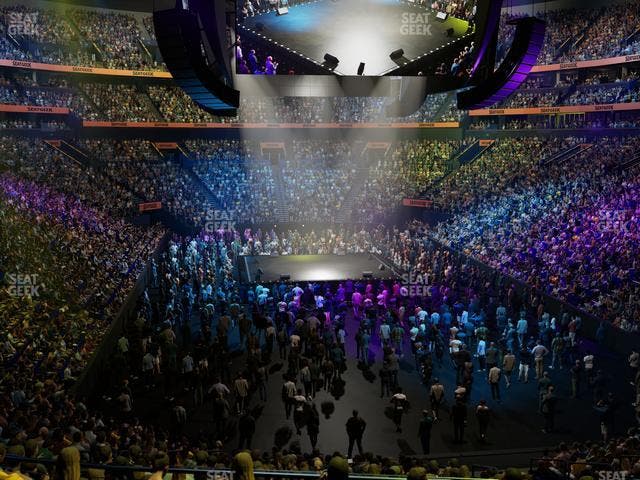 Bridgestone Arena - Section 110 Seat View