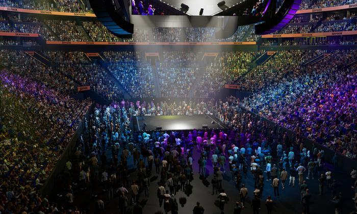 Bridgestone Arena - Section 110 Seat View