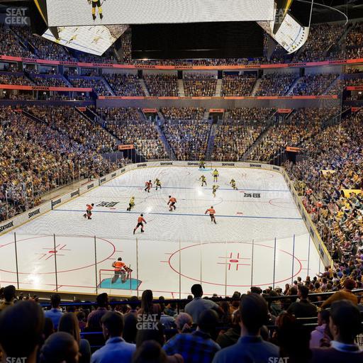 Bridgestone Arena - Section 111 All Inclusive Zone Seat View