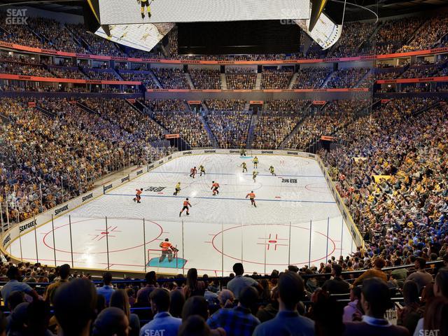 Bridgestone Arena - Section 111 All Inclusive Zone Seat View