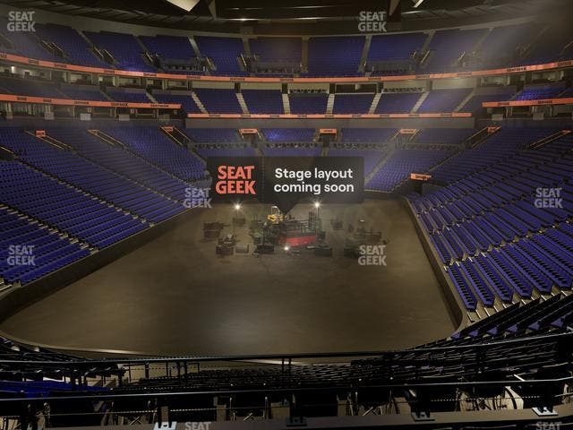 Bridgestone Arena - Section 111 All Inclusive Zone Seat View