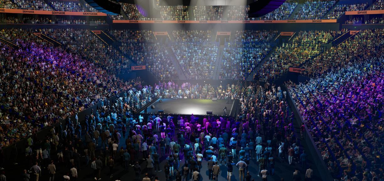 Bridgestone Arena - Section 111 Seat View