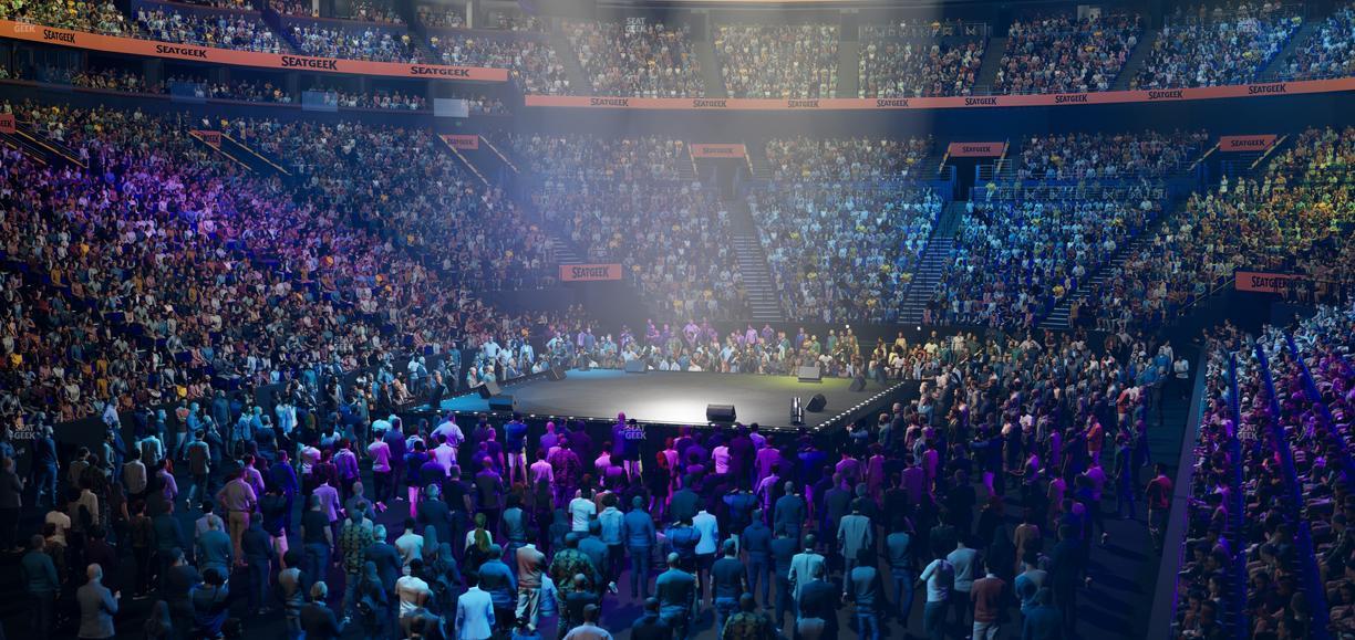 Bridgestone Arena - Section 112 Seat View