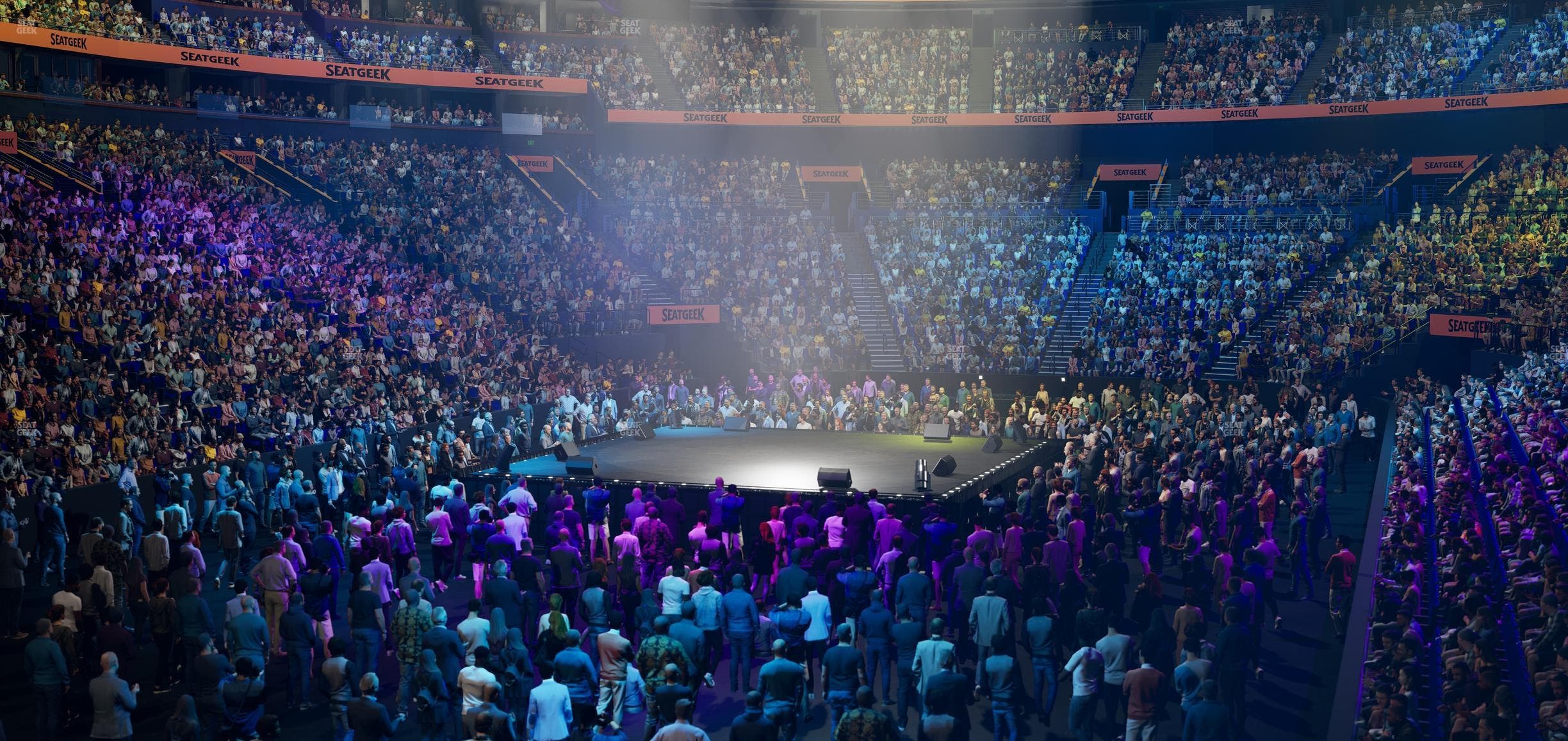 Bridgestone Arena - Section 112 Seat View