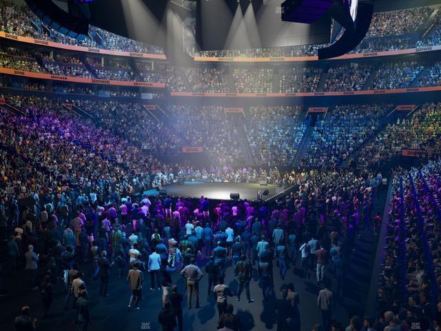 Bridgestone Arena - Section 112 Seat View