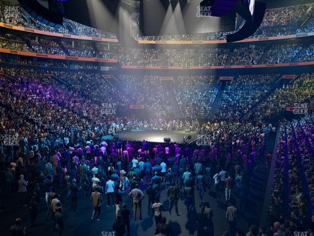 Bridgestone Arena - Section 112 Seat View