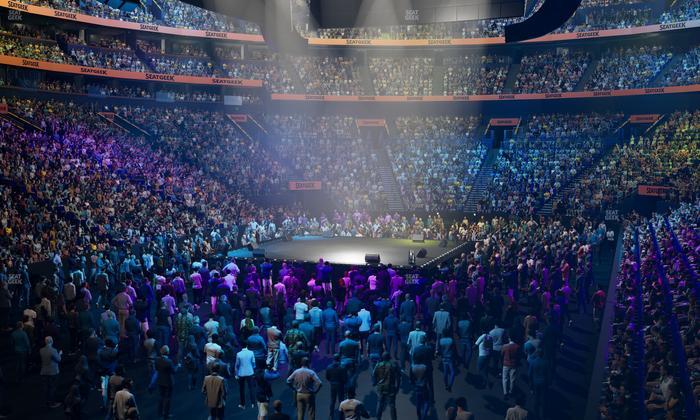 Bridgestone Arena - Section 112 Seat View