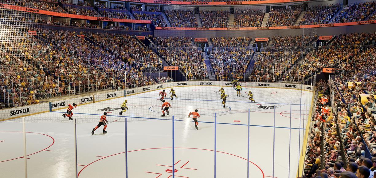 Bridgestone Arena - Section 112 Seat View