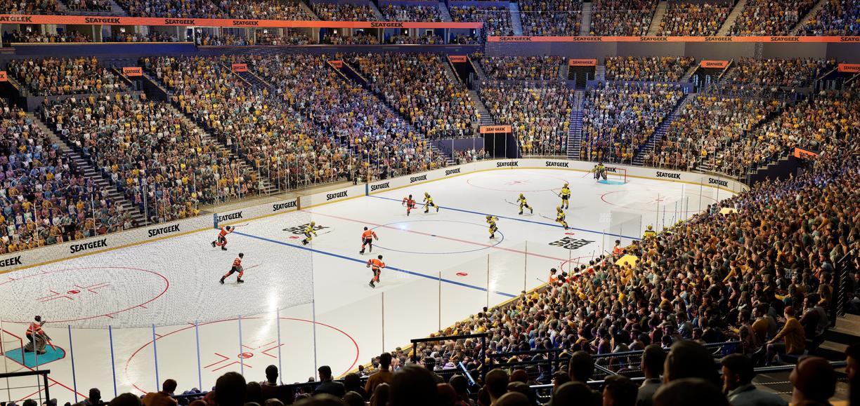 Bridgestone Arena - Section 113 Seat View