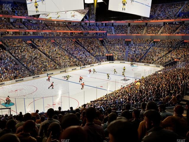 Bridgestone Arena - Section 113 Seat View