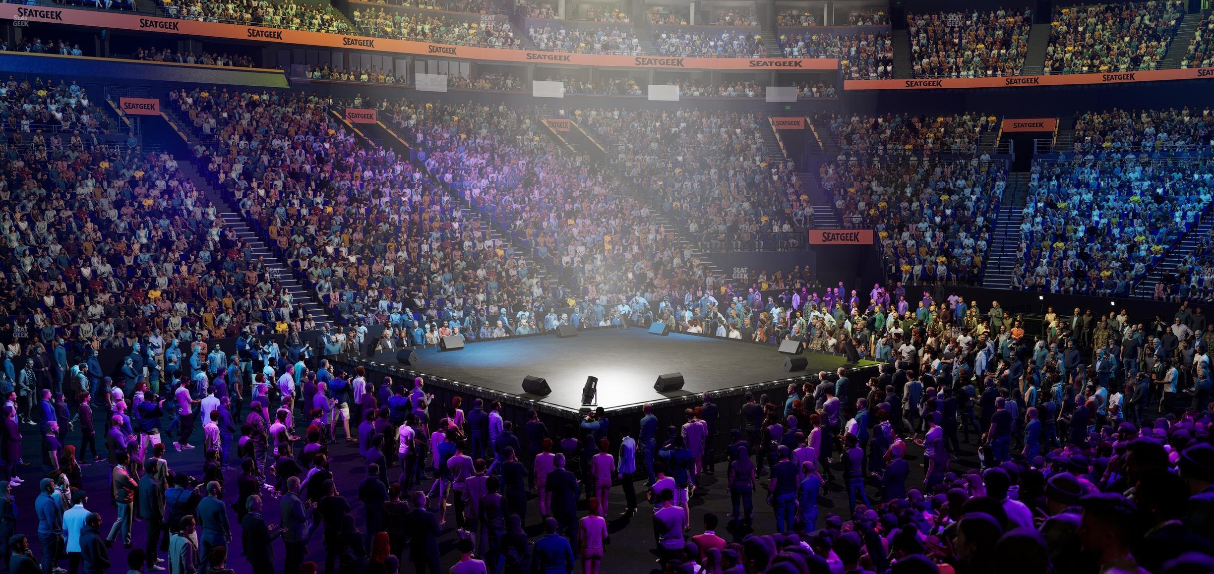 Bridgestone Arena - Section 114 Seat View