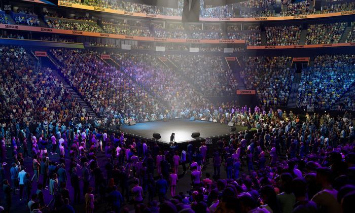 Bridgestone Arena - Section 114 Seat View