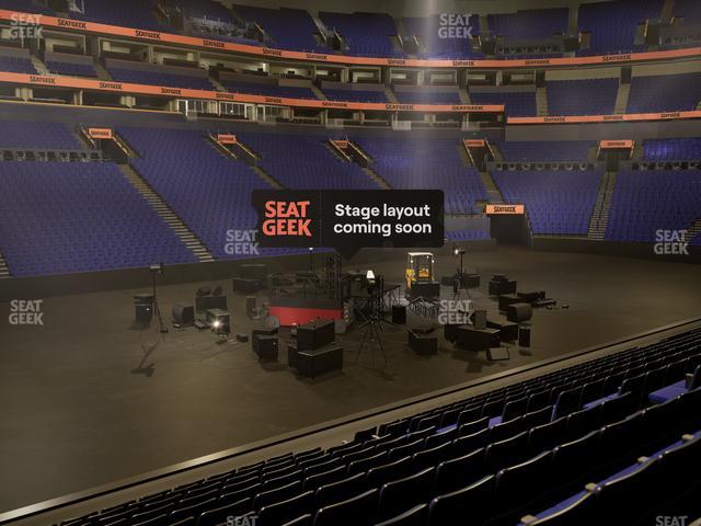 Bridgestone Arena - Section 114 Seat View