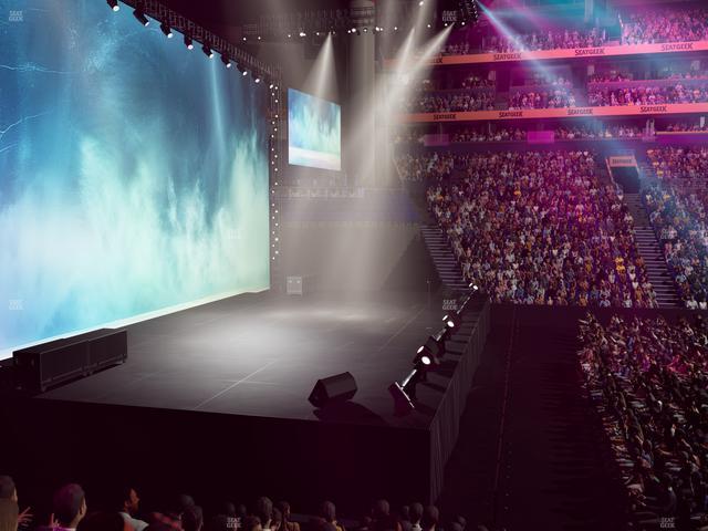 Bridgestone Arena - Section 114 Seat View Bridgestone Arena - Section 114 Seat View