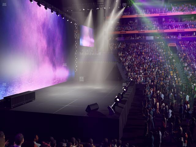 Bridgestone Arena - Section 114 Seat View