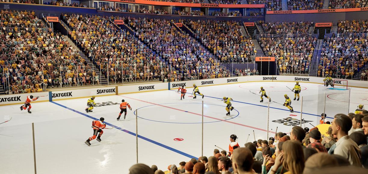 Bridgestone Arena - Section 114 Seat View