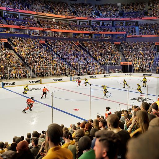 Bridgestone Arena - Section 114 Seat View