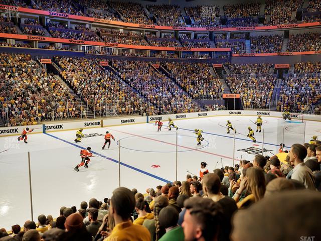 Bridgestone Arena - Section 114 Seat View