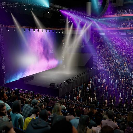 Bridgestone Arena - Section 115 Seat View