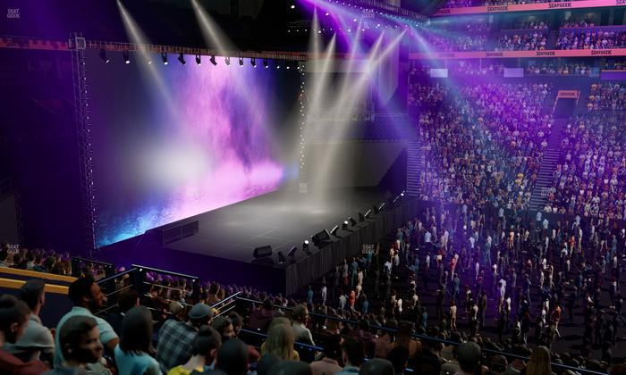 Bridgestone Arena - Section 115 Seat View