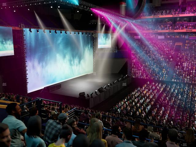 Bridgestone Arena - Section 115 Seat View Bridgestone Arena - Section 115 Seat View