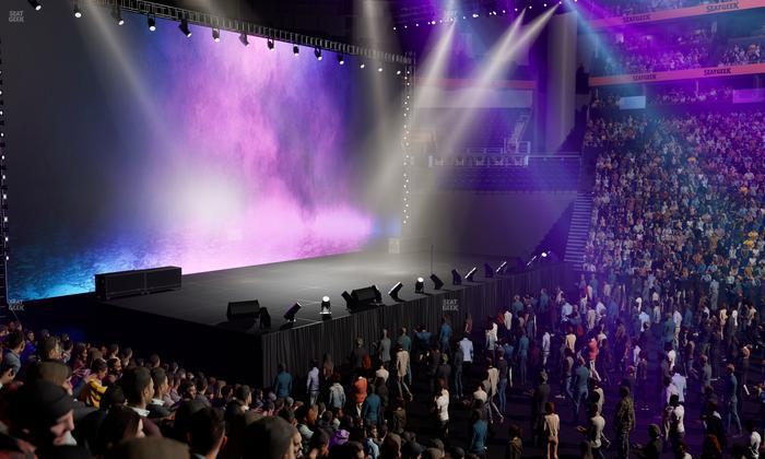 Bridgestone Arena - Section 115 Seat View