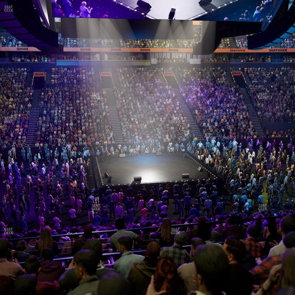 Bridgestone Arena - Section 115 Seat View