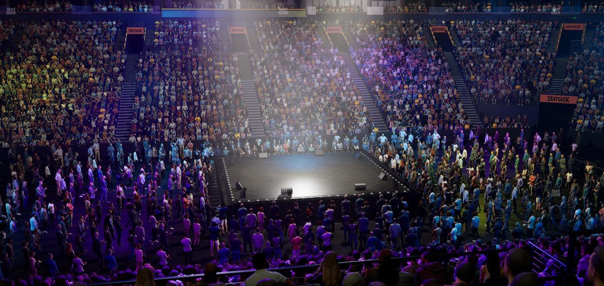 Bridgestone Arena - Section 115 Seat View