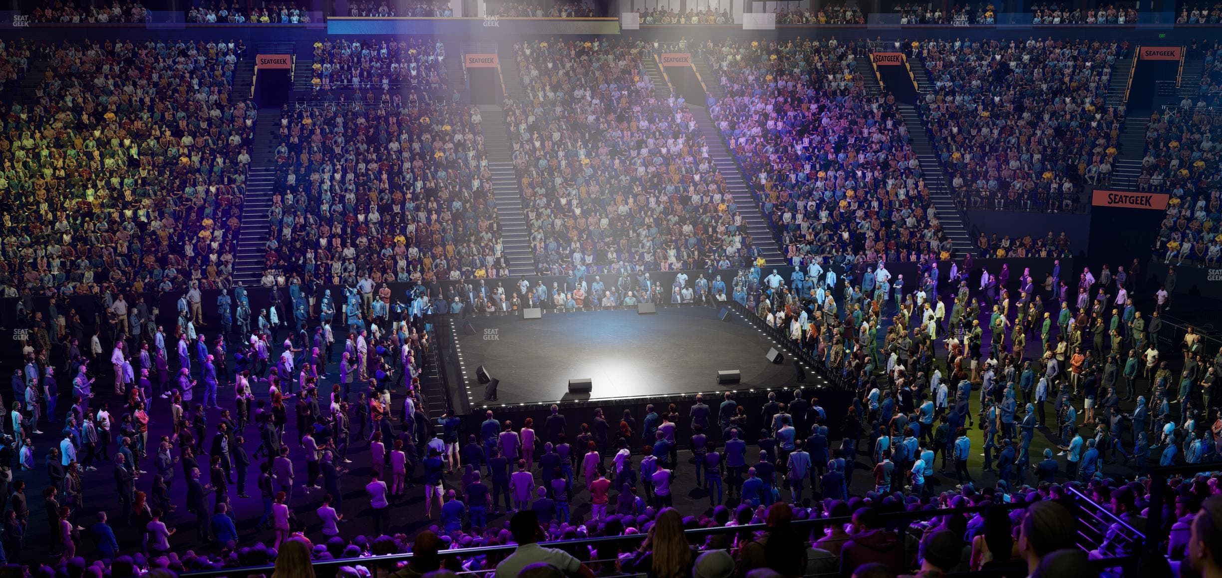 Bridgestone Arena - Section 115 Seat View