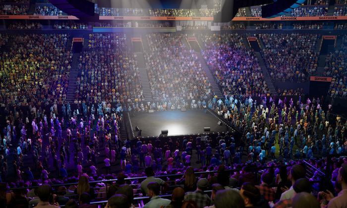 Bridgestone Arena - Section 115 Seat View