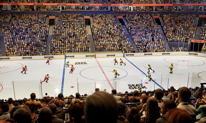 Bridgestone Arena - Section 115 Seat View