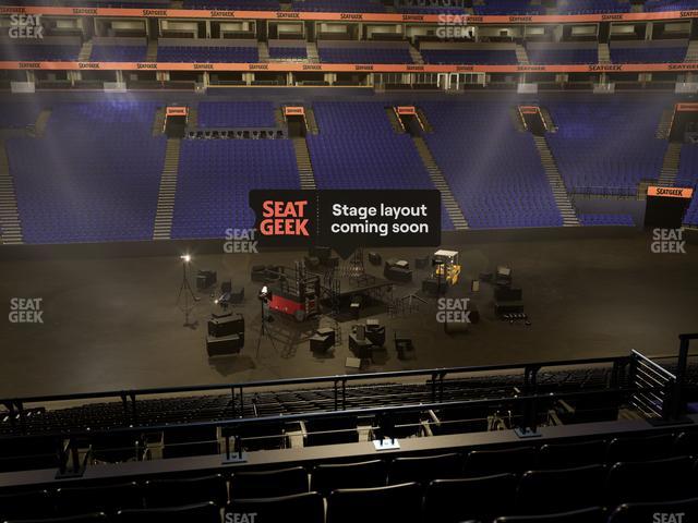 Bridgestone Arena - Section 115 Seat View