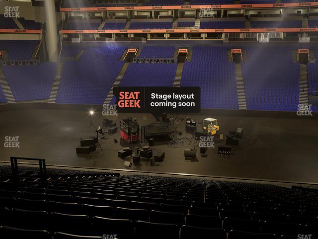 Bridgestone Arena - Section 116 Seat View