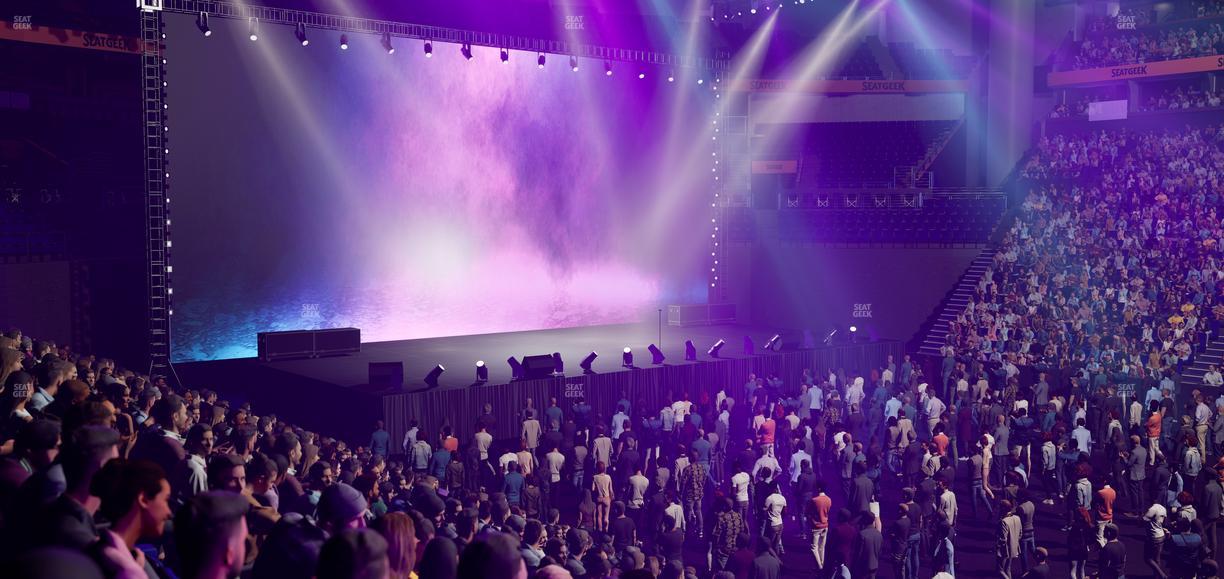 Bridgestone Arena - Section 116 Seat View