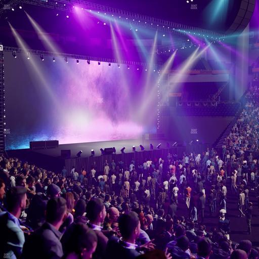 Bridgestone Arena - Section 116 Seat View