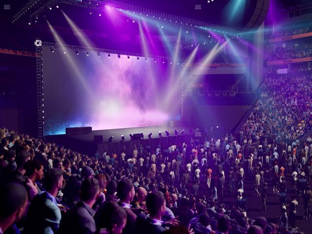 Bridgestone Arena - Section 116 Seat View