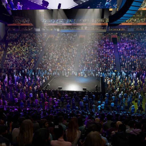 Bridgestone Arena - Section 116 Seat View