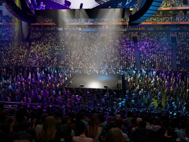 Bridgestone Arena - Section 116 Seat View