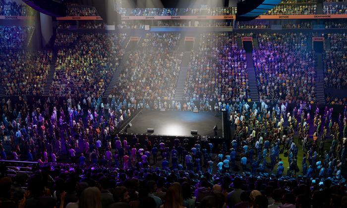 Bridgestone Arena - Section 116 Seat View