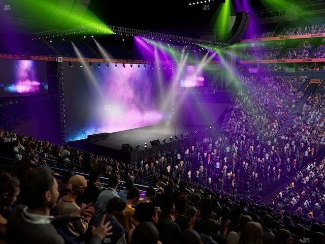 Bridgestone Arena - Section 116 Seat View