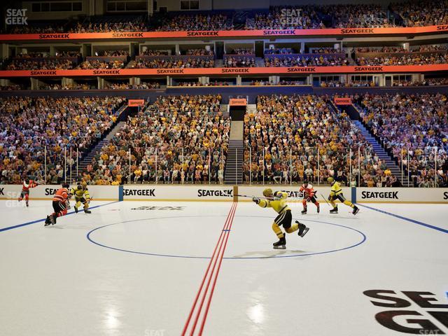 Bridgestone Arena - Section 116 Seat View