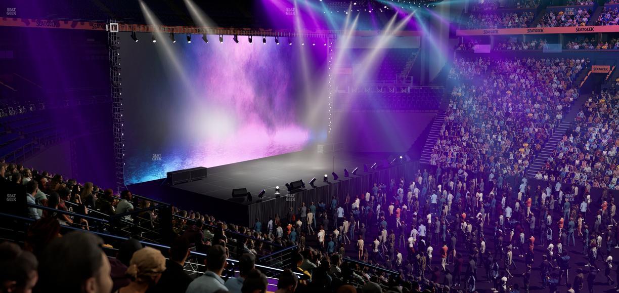 Bridgestone Arena - Section 116 Seat View