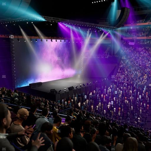 Bridgestone Arena - Section 116 Seat View