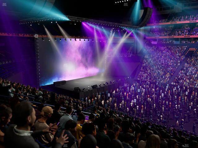 Bridgestone Arena - Section 116 Seat View Bridgestone Arena - Section 116 Seat View